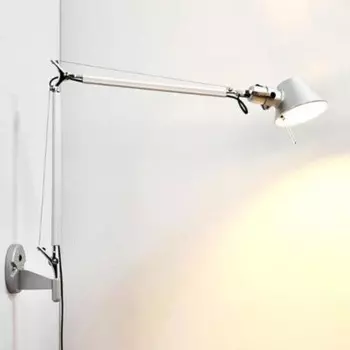 Настенный светильник Full Matcher черный серебристый E27