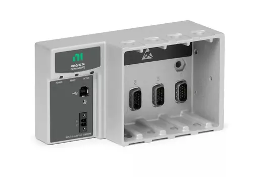 Американский штатив NI CDAQ-9174 781157-01 NI Compact DAQ с 4 слотами.