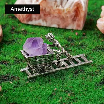 Аметистовая статуэтка Apengshi