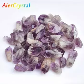 Аметистовый камень с зубами 100 г AierCrystal