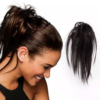 Amir новые синтетические пушистые волосы заколка-краб пачкающие кудрявые волосы парики заколки заколка для волос для женщин 8 дюймов