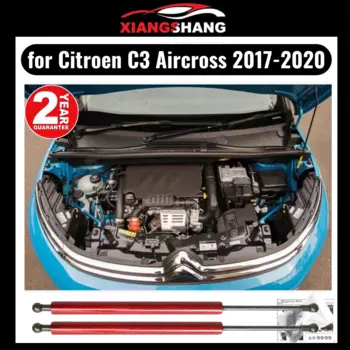 Амортизатор капота для Citroen C3 Aircross 2017-2020 газовая стойка для подъема Переднего Капота модифицированный амортизатор для газовых пружин