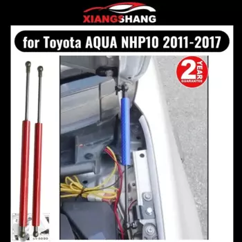 Амортизатор капота для Toyota AQUA NHP10 2011-2017, газовая распорка, подъемник, Поддержка передней капоты, модификация