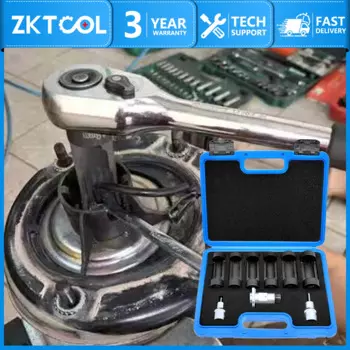 Амортизатор, подвеска, инструмент торцевого ключа для Porsche Strut Nut Socket (18 мм/12PT) VM #:3353, 1/2 дюйма DR. x 18 мм, 12PT.