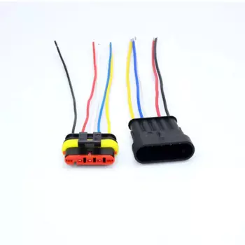 AMP водонепроницаемый электрический разъем 1-6 pin