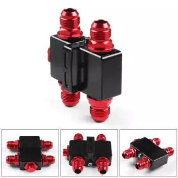 AN10 Переходник для сэндвич-пластинчатого масляного фильтра с линейным масляным термостатом Сэндвич с термостатом Адаптер для фитинга AN10