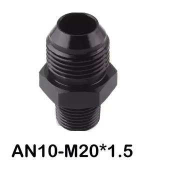 AN6 AN8 AN10 до m12 m20 M14 * 1,5 M16 * 1,5 M18 * 1,5 прямой штуцер для шланга топливного масла и воздуха Штекерный адаптер автомобильные аксессуары