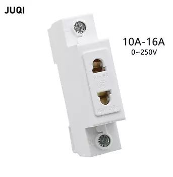 AN&H 1-полюсная DIN-розетка 10-16А 250В