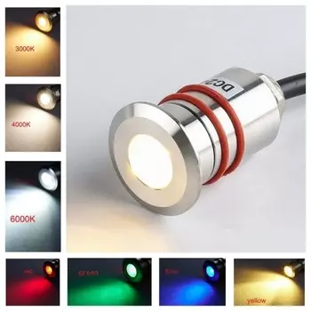 ANADnight подводный светильник для фонтана, нержавеющая сталь