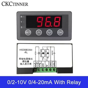 Аналоговый измеритель напряжения CKCTINNER HXDSBOXAI-NR/485/RL