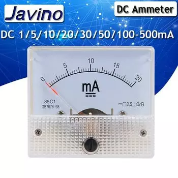 Аналоговый измеритель тока Stlxy 1/5/10/20/30/50/100/200/300/500 мА