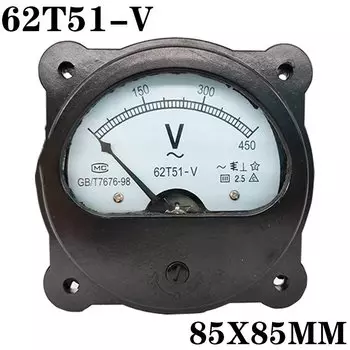 Аналоговый вольтметр OPUYYM 85*85мм