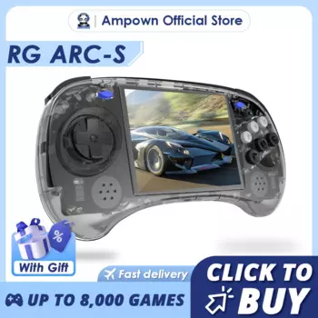Anbernic RG ARC-S ручная игровая консоль 4 ''IPS система Linux с открытым исходным кодом RGARCS Ретро портативная игровая консоль-эмулятор подарки