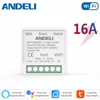 ANDELI Умный выключатель света 16A