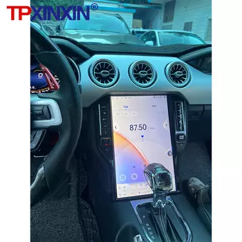 Andriod 13 Navi автомобильный радиоприемник Carplay приборная панель экран цифровой кластер для Ford Mustang 2015-2022 авто мультимедийный плеер головное устройство