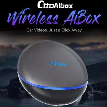 Android 12 CarPlay AI Box LED QCM6125 Беспроводной CarPlay Android Auto Smart AI Box 4GLTE 4G + 64G для Netflix для YouTube