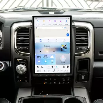 Android 13 для Dodge Ram 2013-2024 автомобильное радио Qualcomm 14,4 дюймовый сенсорный экран стерео 8 + 128 ГБ Carplay Android автомобильное зарядное устройство