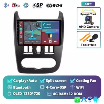 Android 14 Carplay Auto WIFI автомобильное радио для Lada largus 2012 2013 2014-2021 мультимедийный видеоплеер GPS стерео 2din DSP головное устройство