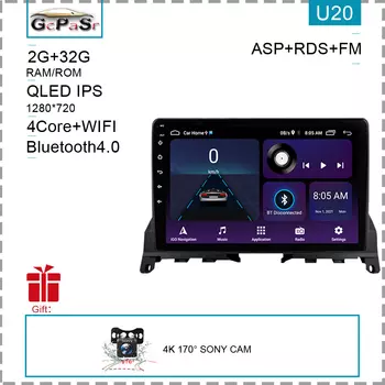 Android 14 для Mercedes Benz C Class 3 C220 C180 W204 S204 2006-2011 Автомобильный радиоплеер Carplay Мультимедиа Авто Видео GPS 2Din