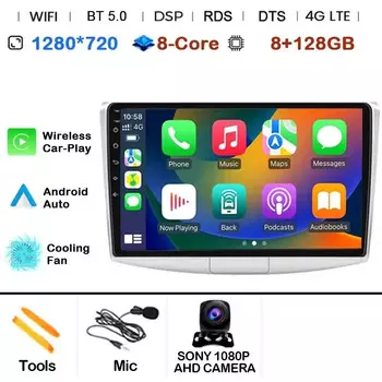 Android 14 для Volkswagen VW Passat B6 B7 CC 2007-2016 Carplay Радио Мультимедийный плеер Автомобильный радиоприемник WIFI 4G GPS DSP48EQ 2din