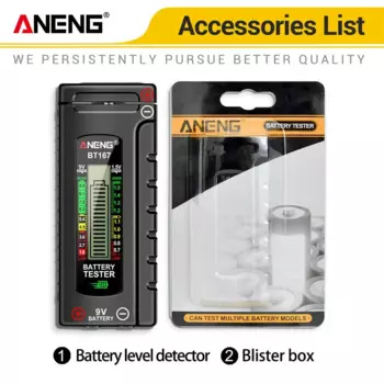 ANENG Тестер уровня заряда батареи BT167