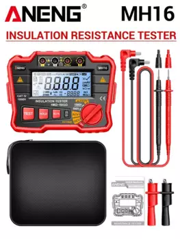 ANENG MH16 Измеритель сопротивления изоляции 2500В