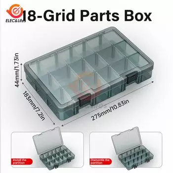 ANENG пластиковый ящик для инструментов