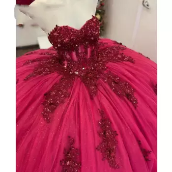 ANGELSBRIDEP мексиканские платья Quinceanera Милая Кружевная аппликация с кристаллами кружевные платья 15 лет вечерние бальные платья на день рождения