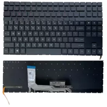 Английская клавиатура с подсветкой для ноутбука HP OMEN 15-EK 15-EN 15-EN0013dx 0023dx 1013DX 15-EK0056ur