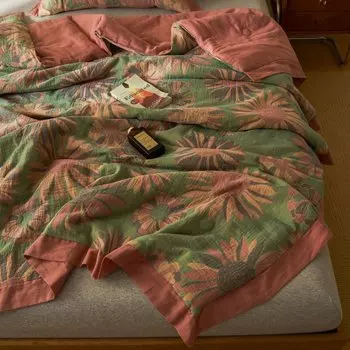 ANGPU летнее одеяло из хлопка 150x200 см