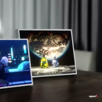 KUALOOL Реактивный светодиодный ночник аниме-киберпанк