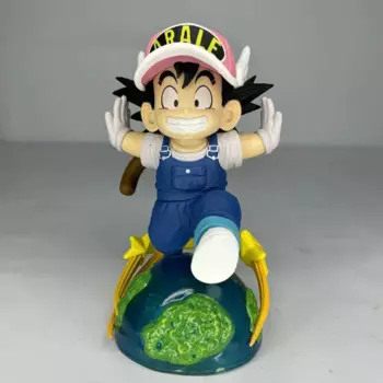 Аниме Dragon Ball Фигурки Сон Гоку Фигурка Q Версия Гоку Косплей Доктор Сламп Фигурка Модели Статуя из ПВХ Игрушки Украшения Детские Подарки
