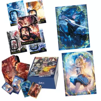 Аниме FAIRY TAIL Card Magisters Guild Dragneel Laxus Dreyar периферийные карты настольная игра коллекция карточные игрушки подарки