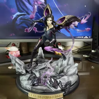 Аниме-фигурка Apex X League Of Legends Kaisa, экшн-фигурка LOL, 30 см, статуя, украшение, S13 Faker, коллекционные игрушки, подарок на день рождения