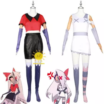 Аниме Hazbin Vaggie, костюмы для косплея, Vaggie Hotel наряд-Униформа Hazbin Vaggie, Хэллоуин, карнавал, женские костюмы для взрослых