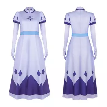 Аниме Hell Inn Emili Косплей Костюм Мультяшное Платье Перчатки Полный Комплект Les Anges Ролевая Игра Униформа Костюм Хэллоуин Карнавальная Вечеринка