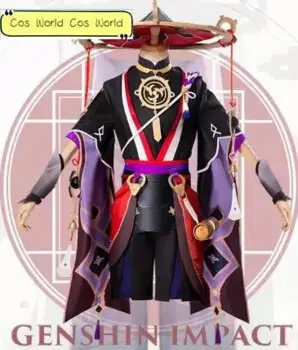 Аниме игра Genshin Impact Scaramouche женская обувь парик аниме Хэллоуин Genshin Косплей Scaramouche костюм для мужчин