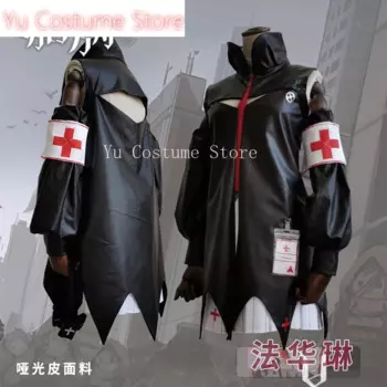 Аниме! Игровой костюм Arknights Warfarin, кожаная униформа, карнавальный костюм на Хэллоуин, наряд для ролевых игр для женщин, индивидуальный заказ