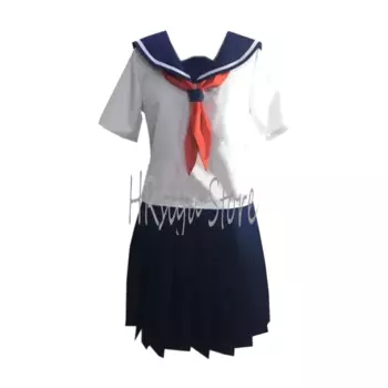 Аниме Косплей руико сатен JK ежедневный женский костюм на Хэллоуин матросский костюм платье cos