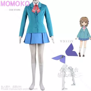 Аниме Место на месте Харуно Химе Косплей Костюм Япония Южная Корея JK Школьная форма Юбка Пальто Женский сексуальный кавайный костюм кампуса