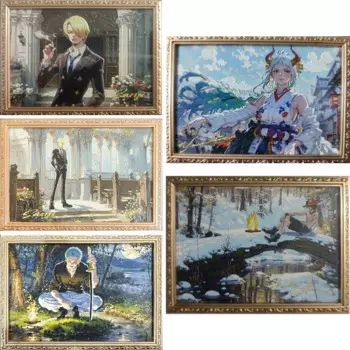 Аниме ONE PIECE, стиль картины маслом, редкая коллекционная карта Nami Portgas D Ace Roronoa Zoro, развлекательные игрушки, настольная игра, карта