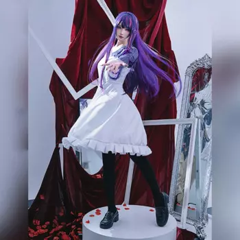 Аниме Oshi no Ko Косплей Hoshino Ai Костюм Платье Женское Платье