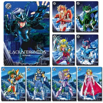 Аниме Saint Seiya The Holy Vestment, пробуждение R card, маска смерти, редкая коллекция, день рождения, рождественские подарки