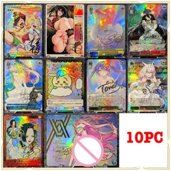 Аниме «сделай сам» ACG Tokisaki Kurumi Покемон Лилли игры игрушки подарки на день рождения настольные игры Коллекционные Карты история богини Weiss Шварц