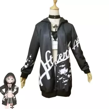 Аниме-сон! Блестящие костюмы для косплея Aoba Moca, женский сексуальный топ, брюки, куртка, карнавальные костюмы на Хэллоуин, на заказ