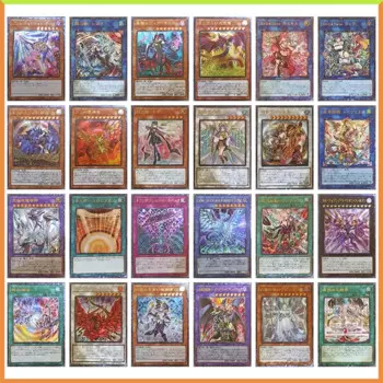 Аниме Yu-Gi-Oh DIY ACG UTR Настольная боевая игра Коллекционные карты Sky Striker Ace Roze Evil Twin Игрушки для мальчиков Подарок на день рождения