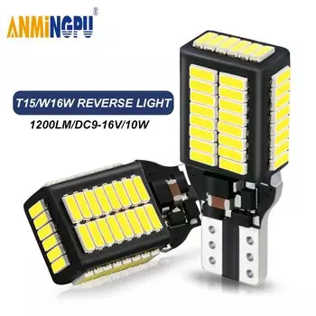 ANMINGPU 2 шт. W16W T15 Led 921 912 Лампа заднего хода 54 шт. 4014SMD Светодиодный Canbus для BMW F12 F13 F06 Автомобильный резервный фонарь заднего хода