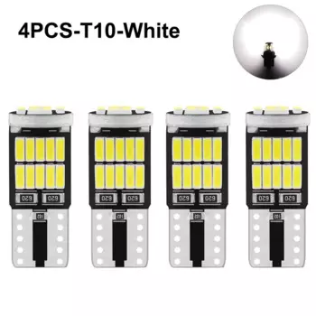 ANMINGPU W5W Led T10 Светодиодные лампы 26SMD 4014 чипов 194 501 Canbus Белая сигнальная лампа салона автомобиля купольные габаритные огни для чтения 12 В