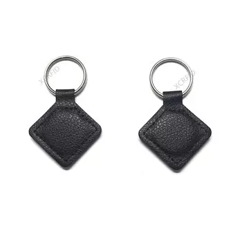 Anordsem T5577 Перезаписываемый кожаный брелок RFID