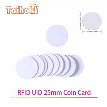 Anruhoo IC RFID наклейка перезаписываемая 13,56 МГц 1K S50 25 мм
